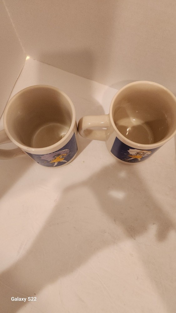 4 Different Morton Salt Mugs Excellent!