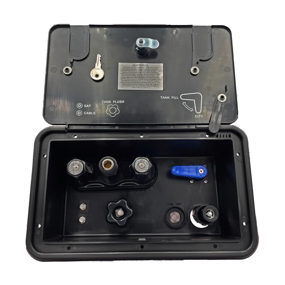 B&B Molders Docking Station with PEX Connections for RV Water Management