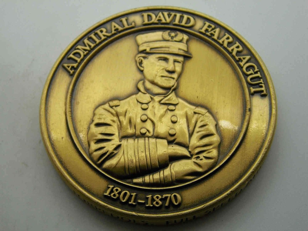 FARRAGUT TECHNICAL ANALYSIS CENTER CHALLENGE COIN