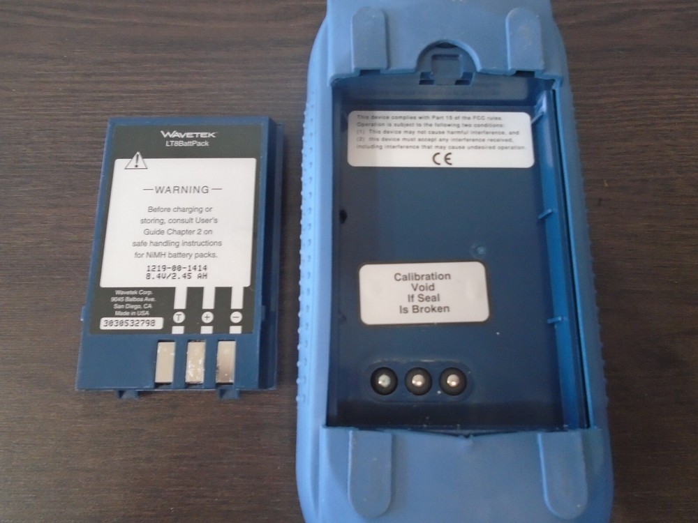 Wavetek Willtek LT-8100A 100MHz Lan Cable Tester Field Meter [AS IS NO CABLES]