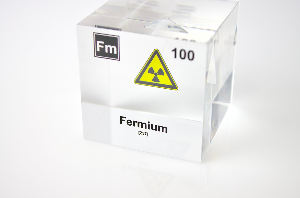 Fermium Element Cube