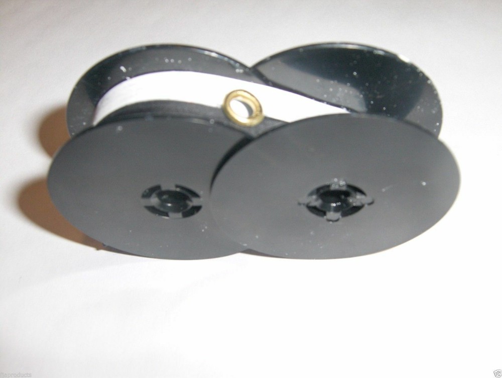 Smith Corona Corsair Deluxe Typewriter Ribbon Small Spools  BK-WHITE CORRECTION