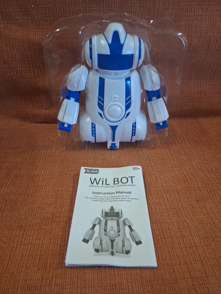 WiL BOT Wireless Interactive Voice Control Robot Age 10+ iOS Android NEW Open