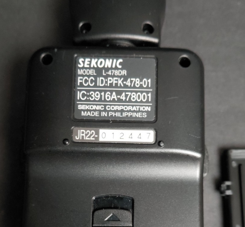 Sekonic Lite Master Pro Light Meter L-478DR