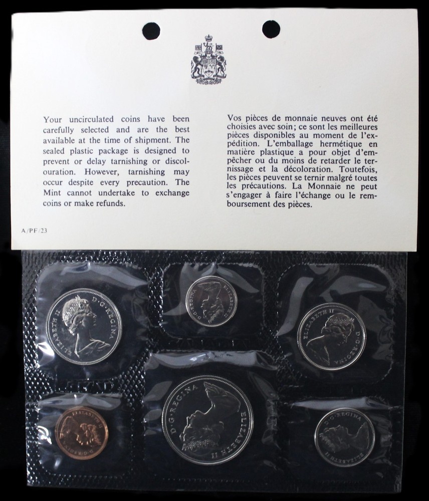 1972 Canada Proof Like Set