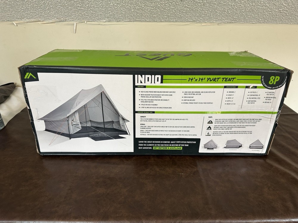 Quest Indio 8-Person Tent