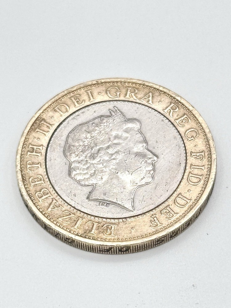 RARE 2012 Queen £2 Two Pound Error Coin Rim Upside Down