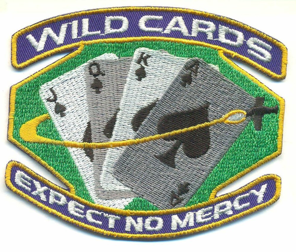SPACE ABOVE AND BEYOND WILDCARDS  PATCH - SAAB01