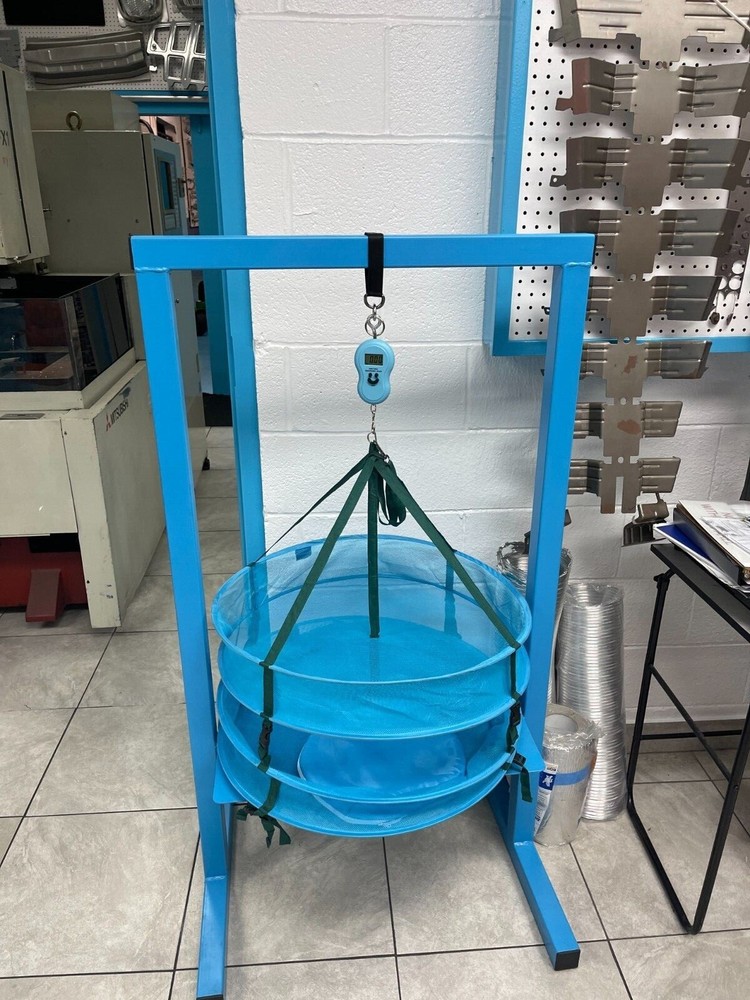 THEPROTECTOR 3FT Dry Rack 6 Layer Mesh Herb PlantHydroponics Hanging Drying Rack