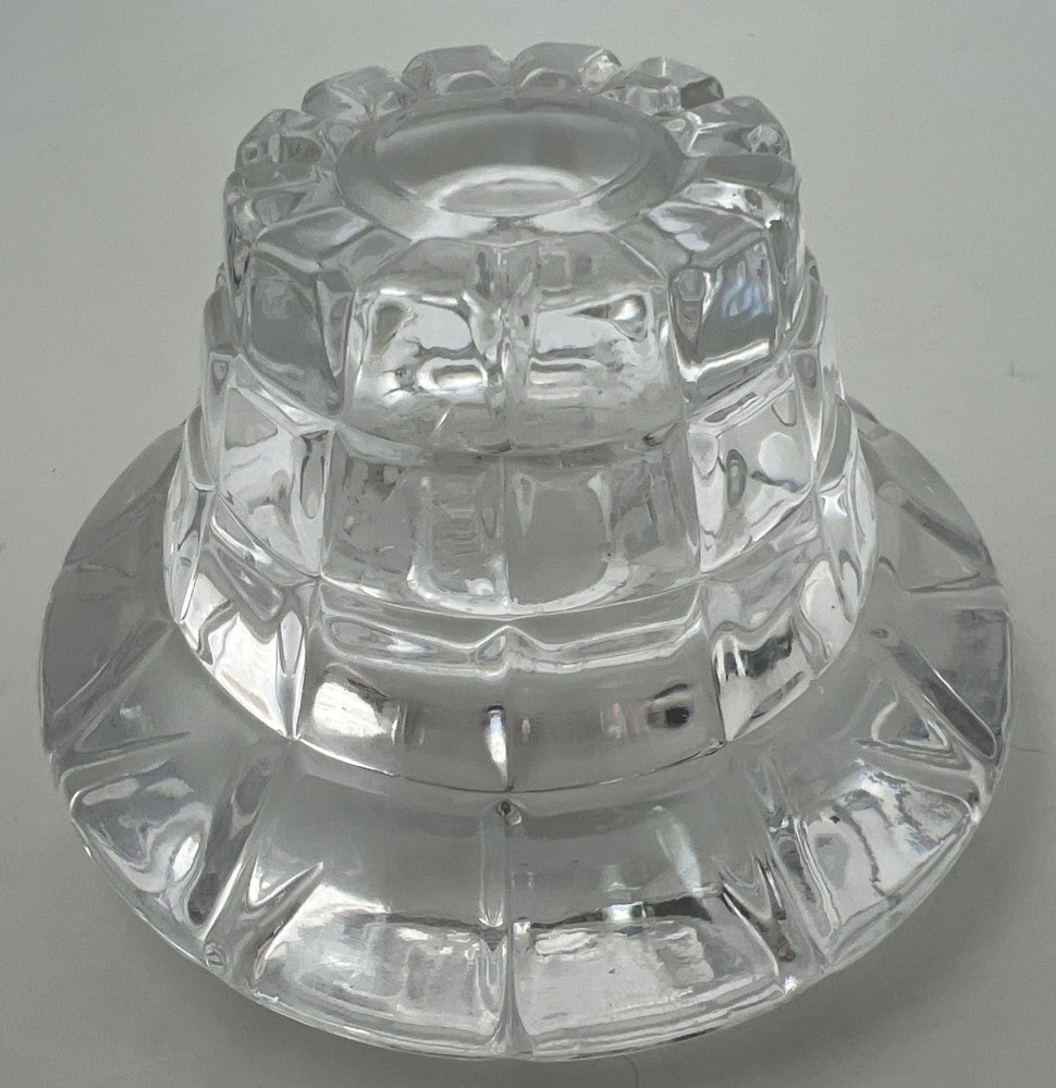 Orrefors Swenden Crystal Votive Holder