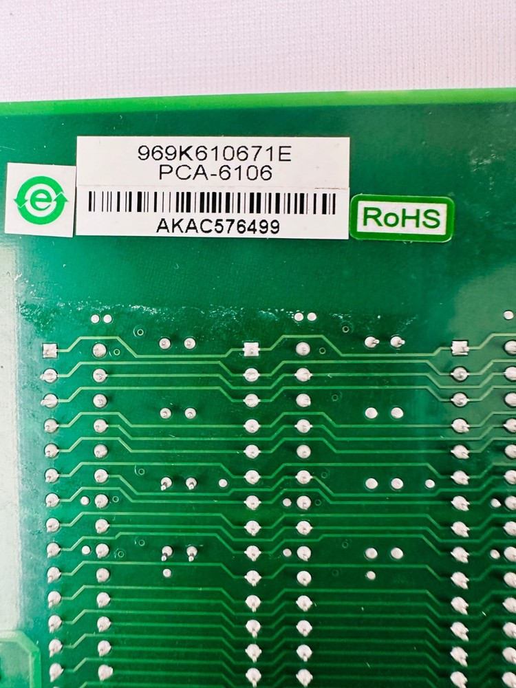 Advantech PCA-6106 PCA-6106-B Backplane