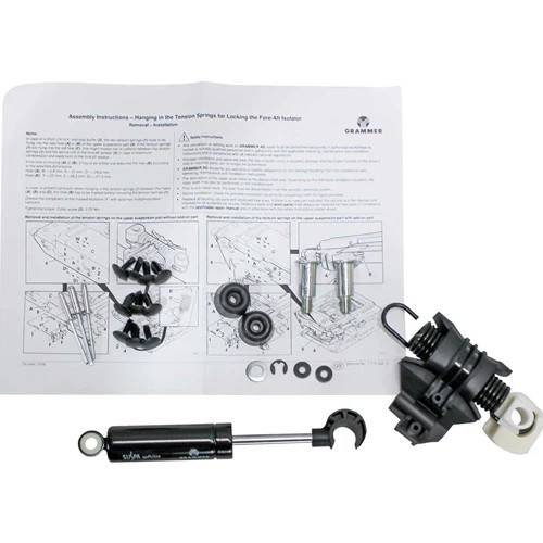Fore/Aft Isolator Kit for Grammer Suspension