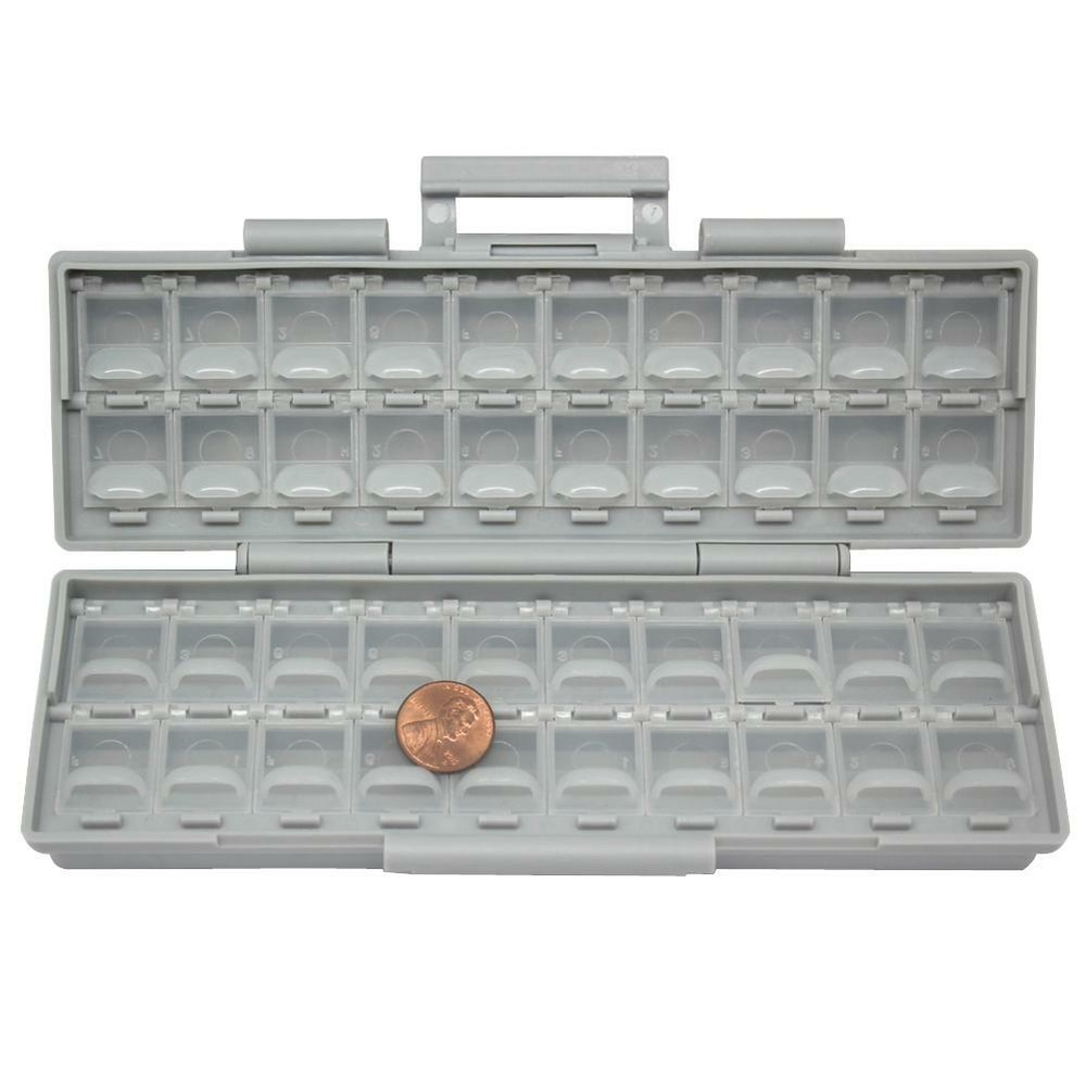 2pcs AideTek BOXALL40 Enclosure Surface Mount Components Assorted IC chips Box