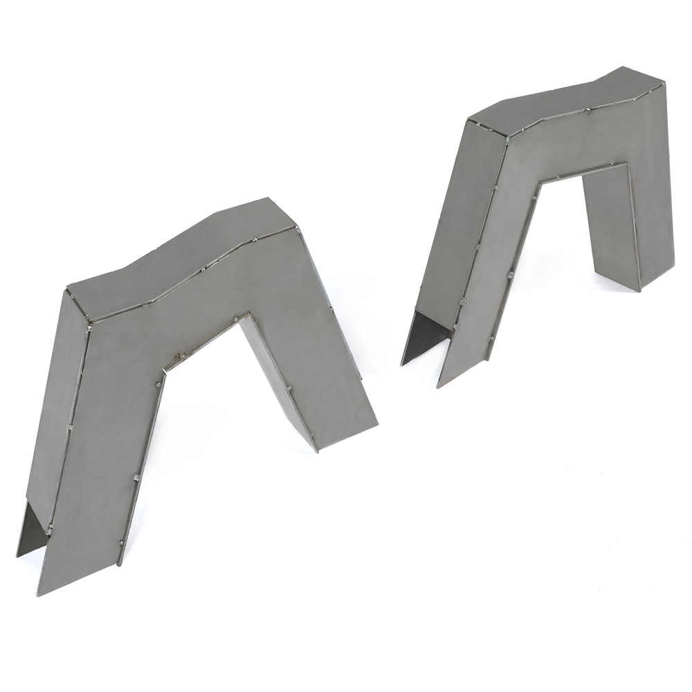 For 1963-1972 Chevy C10 Pickup Base C Notch Frame Kit Step CNotch Weld on 2pcs