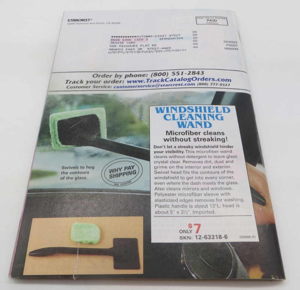 STARCREST CATALOG reference clothes pets electronics books