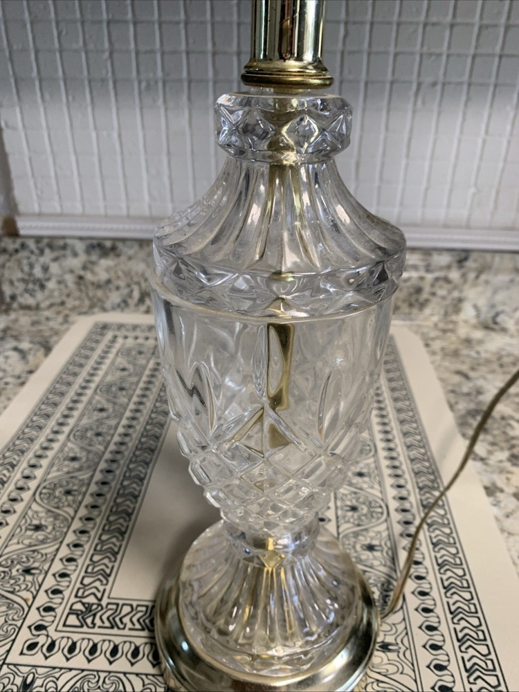 Leviton Crystal Lamp 14 1/2” Tall