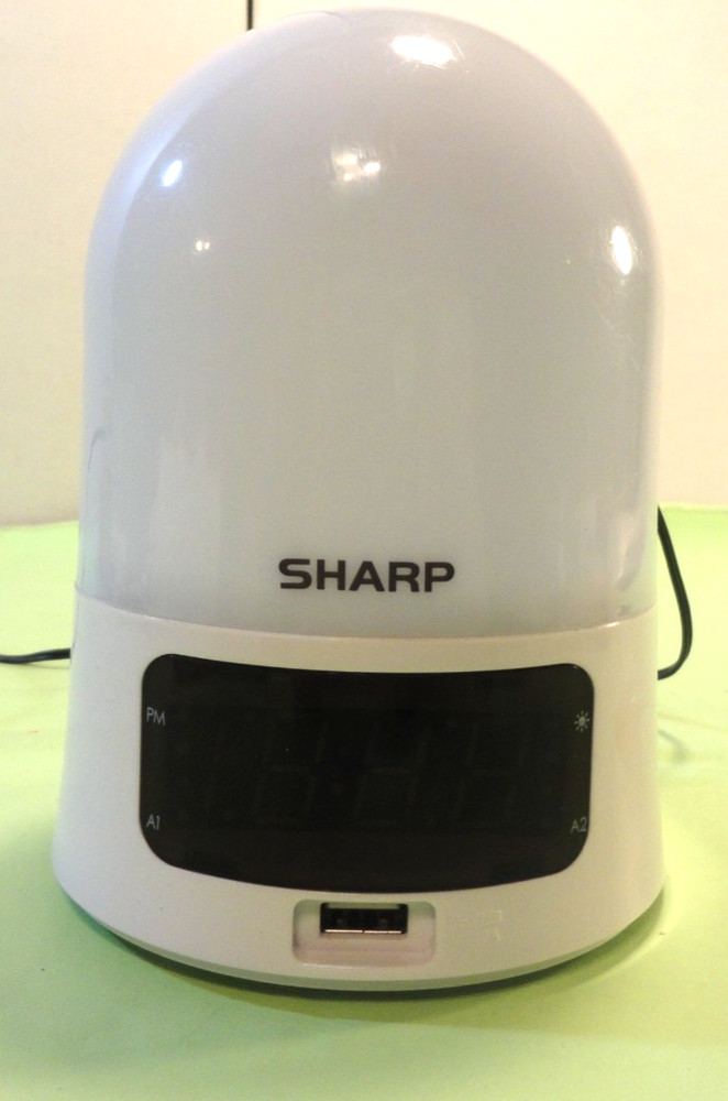 Sharp Sunrise Alarm Clock - Wake to Light! - Color Changing Mood Light - Fast Ch