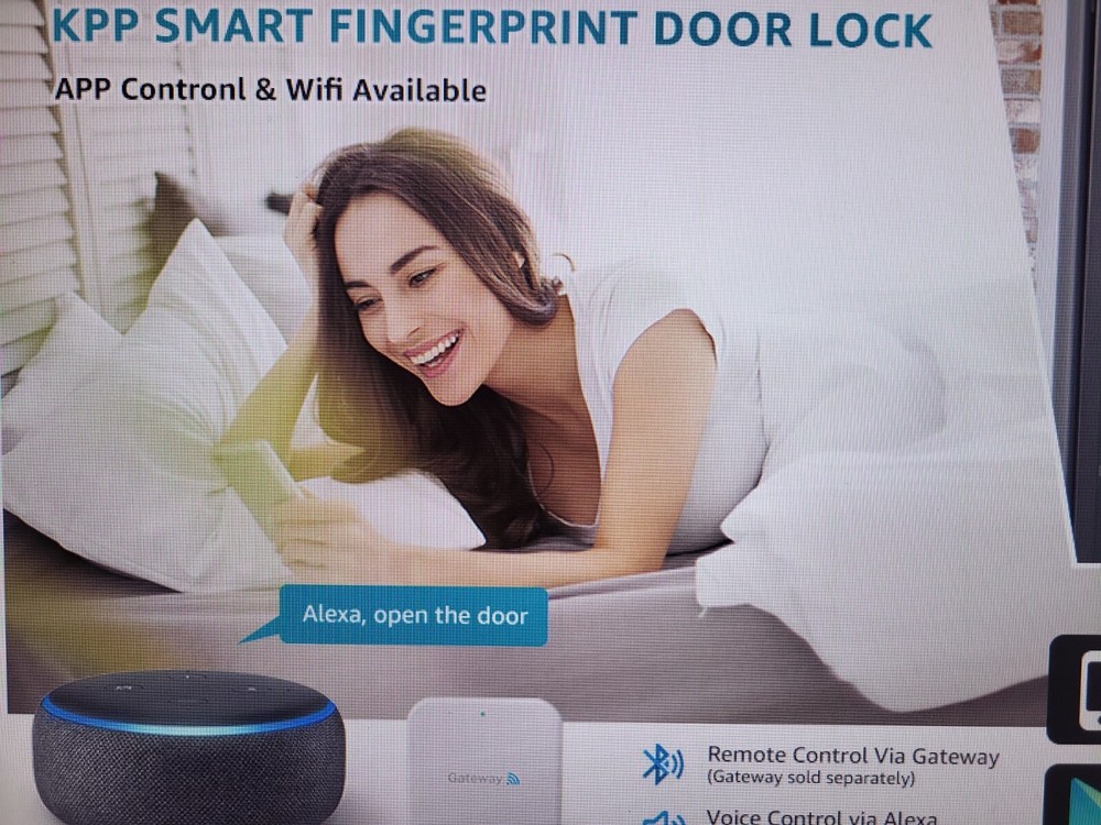 KPP Fingerprint Smart Door Lock