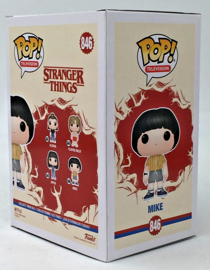 Funko Pop! Television Stranger Things Mike #846 With Pop Protector