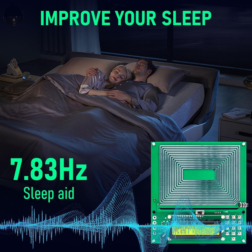 Compact and Durable Schumann Wave Generator for Meditation & Wellness Practices