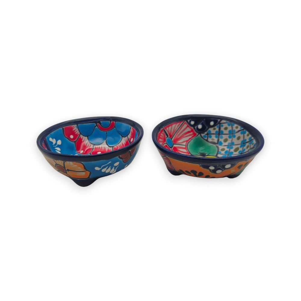 Talavera Ceramic Salsa Bowl | Handcrafted Mexican Dish