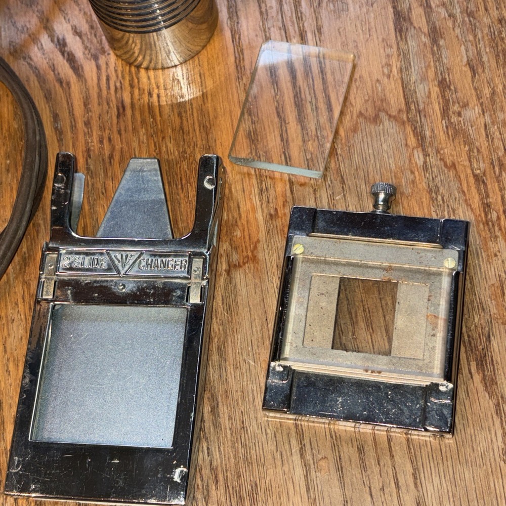 Antique Tri-Purpose projector model AAA 115 Volt. Tested Works!