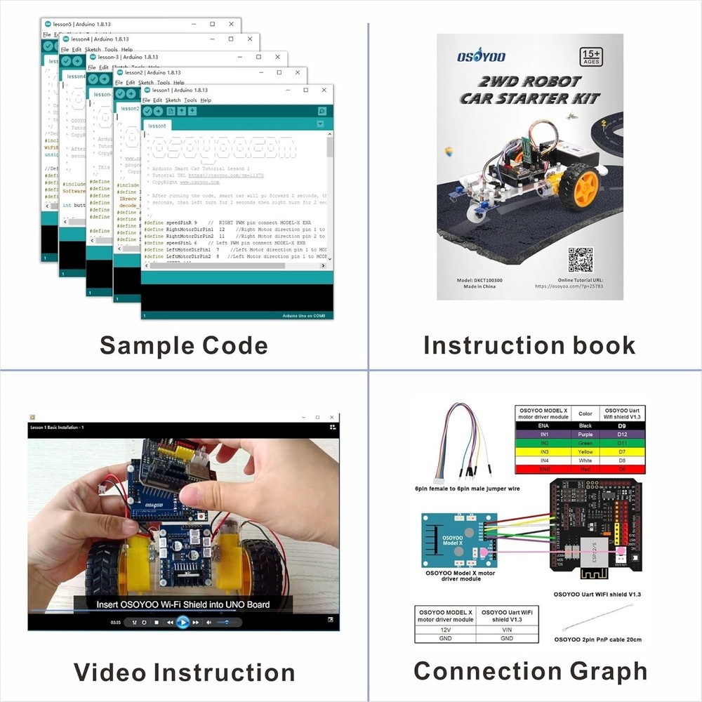 Compact 2WD Robot Car Kit: Step-by-Step Guide for Easy Assembly & Learning