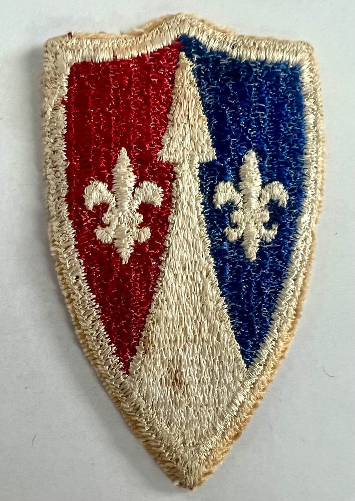 European Communications Zone US Army Patch, Cut Edge