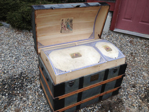 Antique Dome Trunk