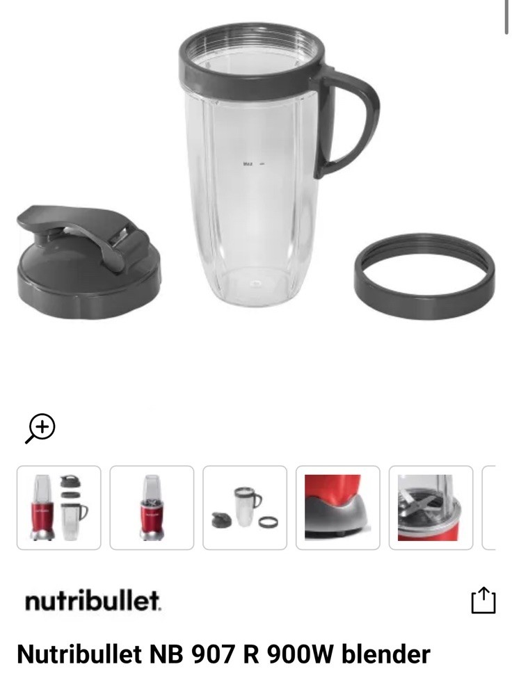 NutriBullet Replacement Parts, Large Cup & Lids, See Below!