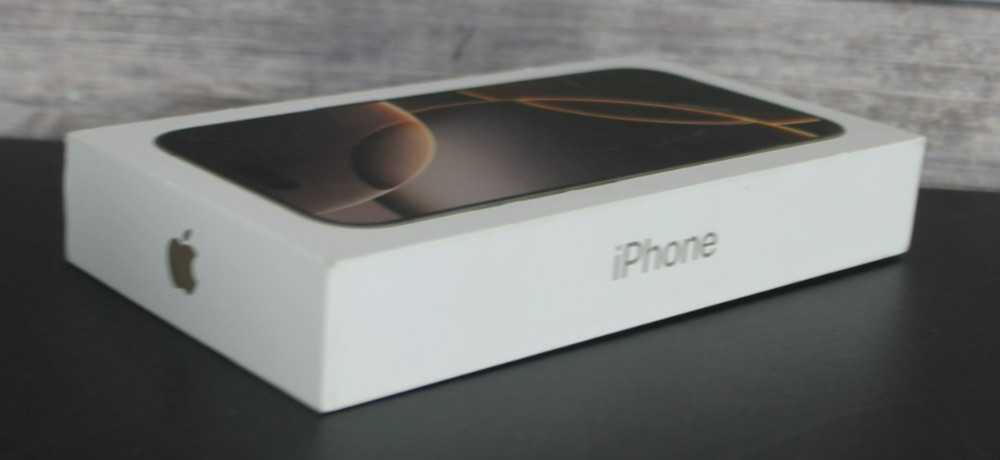 IPhone 16 Pro Box Only - Phone not included- Bronze