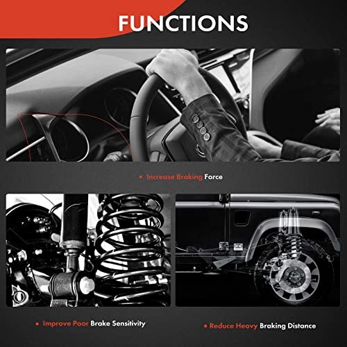 Front Driver Side Brake Hydraulic Hose Compatible with Dodge Models - Ram