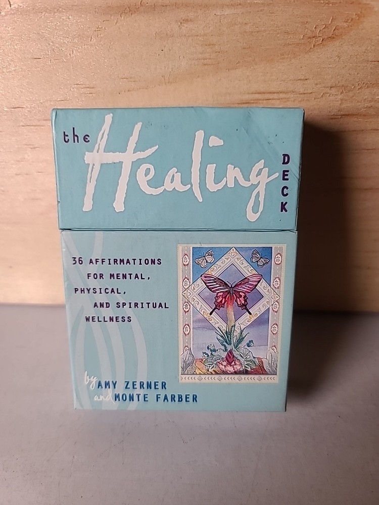 The Healing Deck 36 Affirmation Cards Zerner Farber Oracle Set