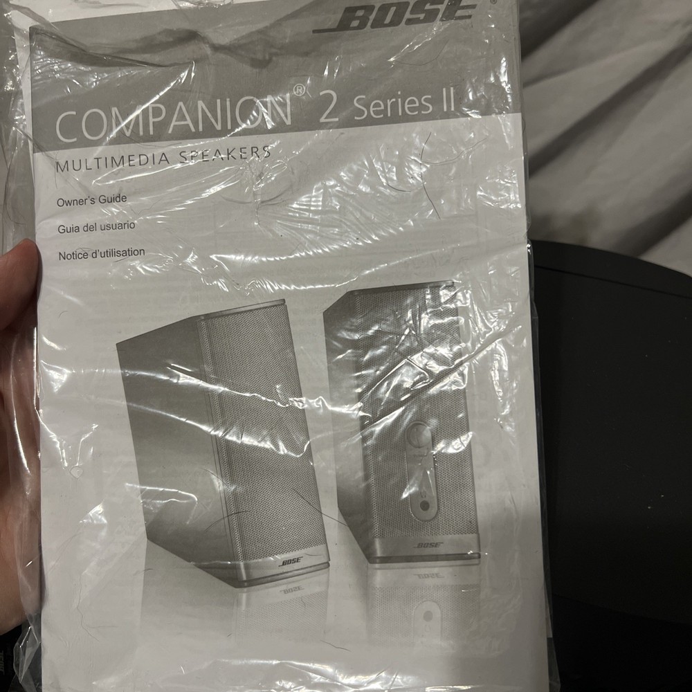 Bose Campanion 2 Series II Multimedia Speaker System TESTED Works Great