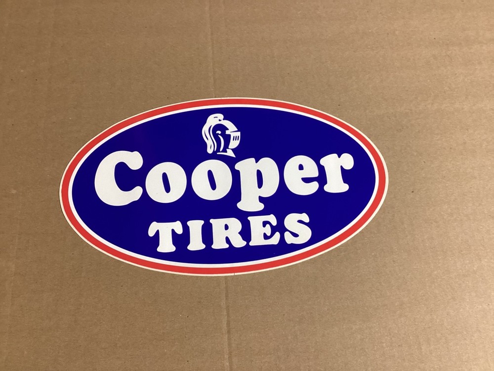 Vintage Cooper Tires Sticker