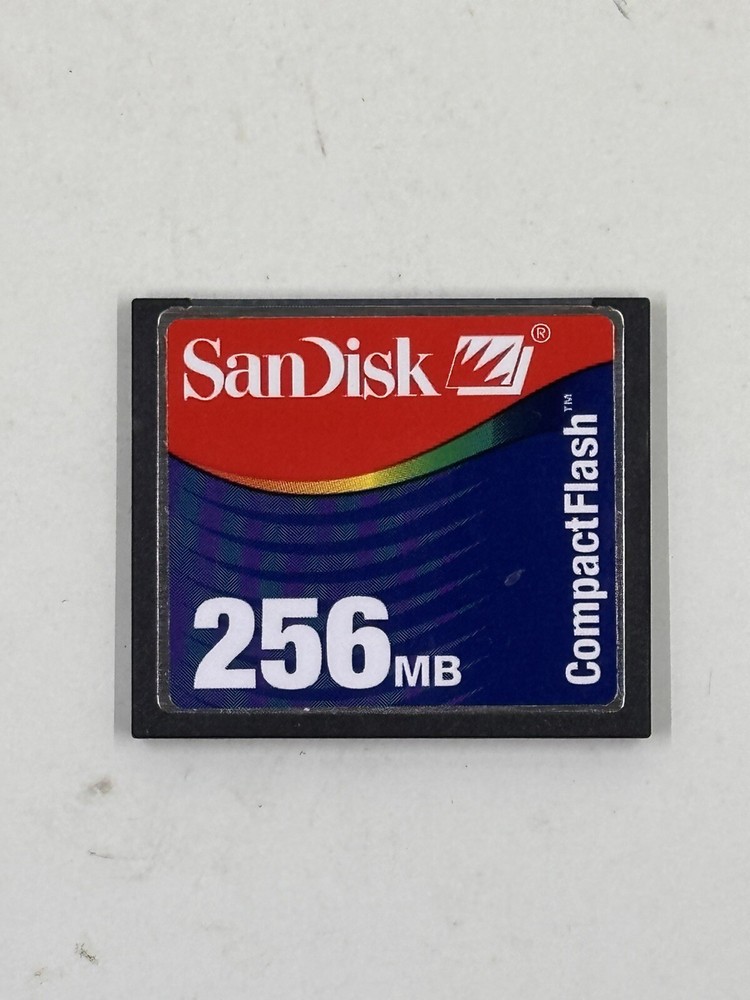 Sandisk  256MB  Compact Flash Card 256MB CF Memory card