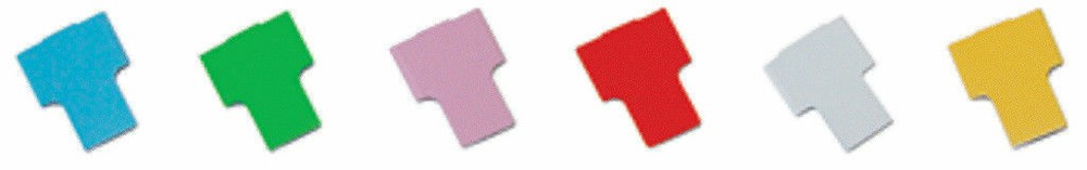 Aluminum Cane Tabs Artificial Insemination Small Identification Red 100/Pack