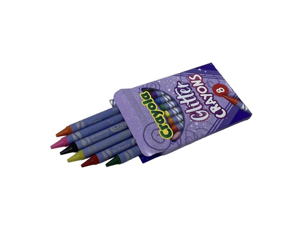 Crayola Glitter Crayons: Gentle Colors for Enhanced Creative Expression
