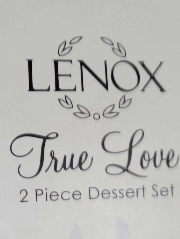 Lenox True Love Dessert Set With Box