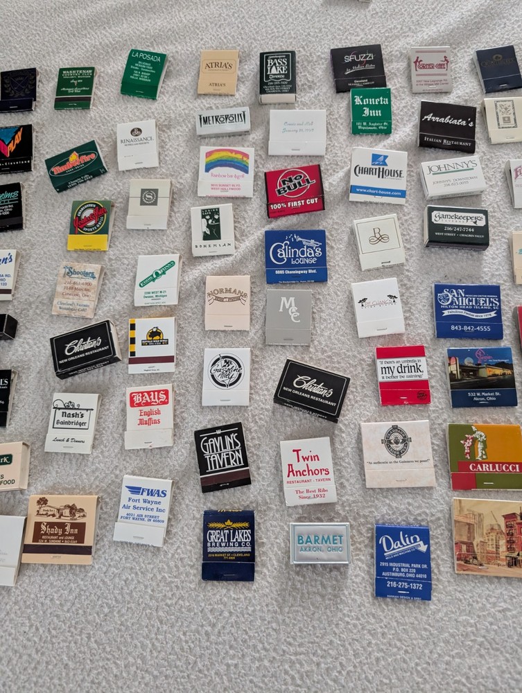 Matchbook Collection 300-400 pieces