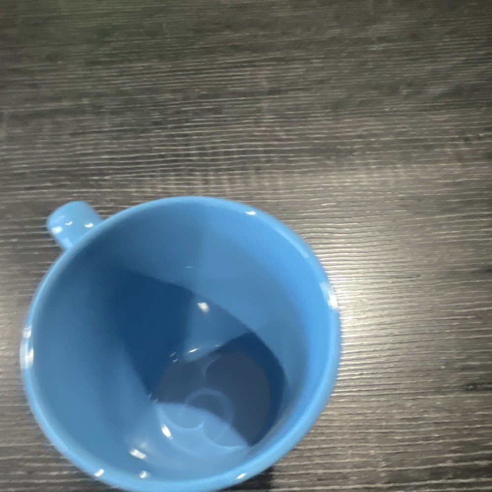 Hershey's Kisses Blue White Mug Candy & Nuts Theme