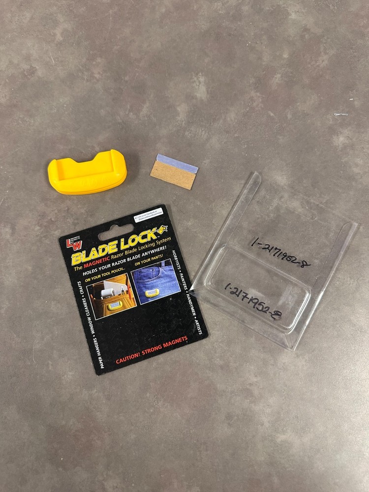 APL Products Blade Lock The Magnetic Razor Blade Locking System