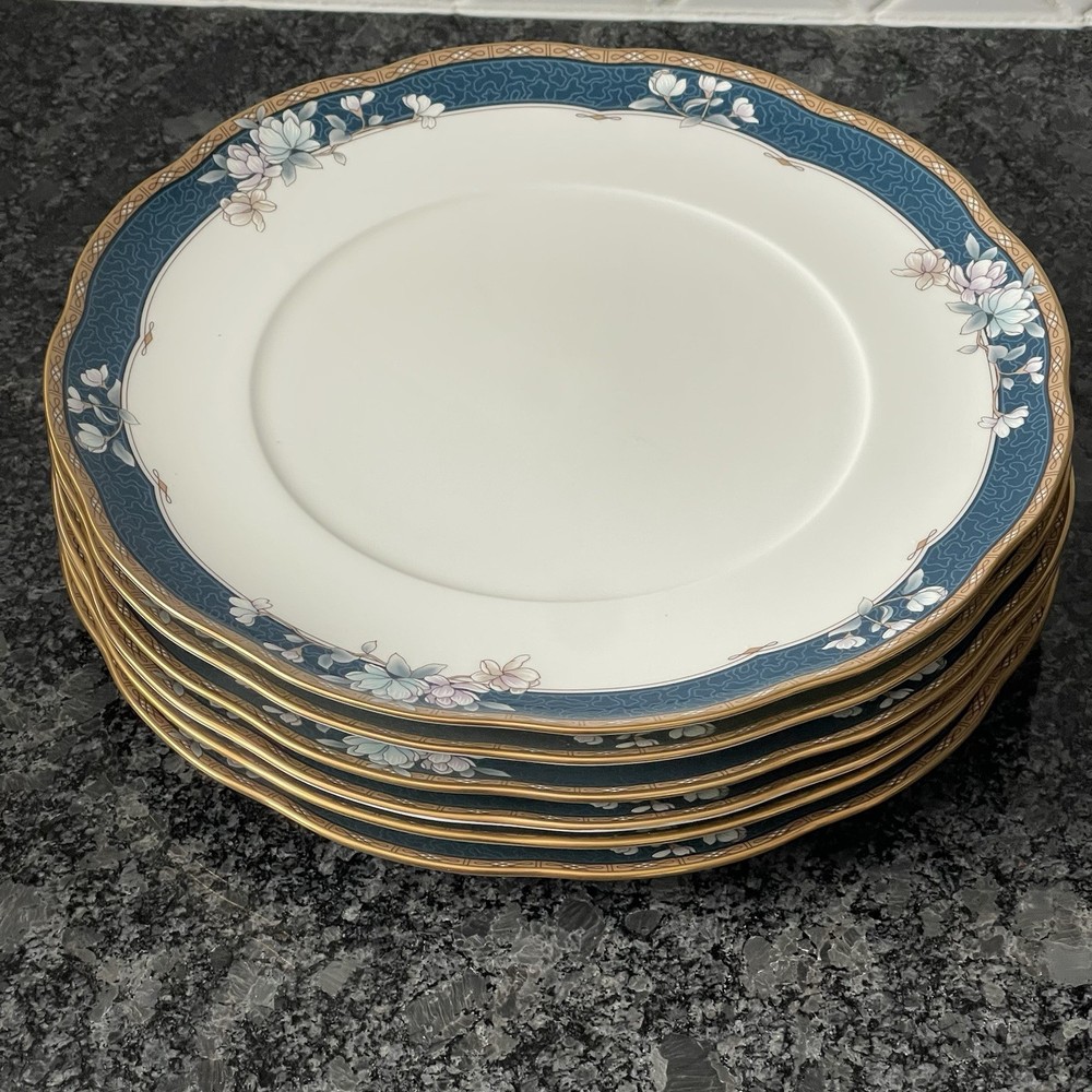 Noritake Sandhurst 6 Dinner Plates 10 5/8"