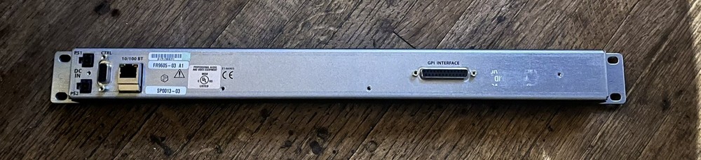 Miranda NV9605 Paging Control Panel Rack mount