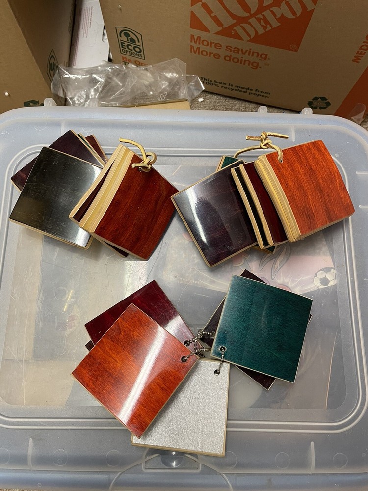 Vintage DRUM Shell Samples 1980’s Rare Actual Shell Pieces