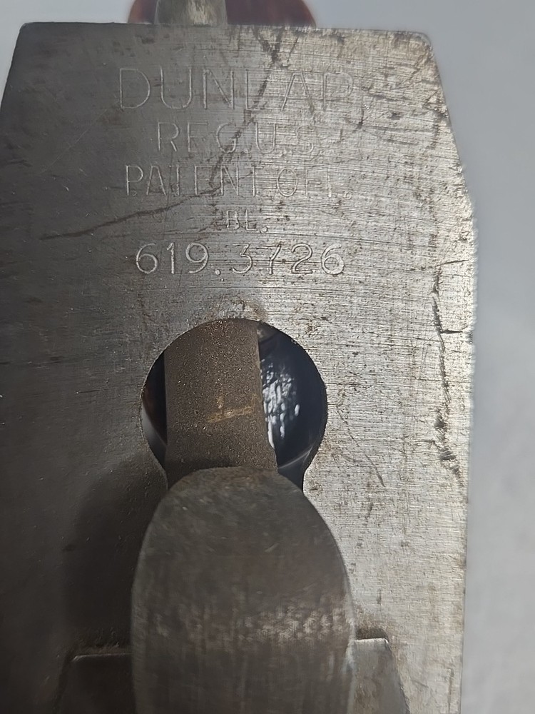 Dunlap smooth plane (hand planer) 619.3726
