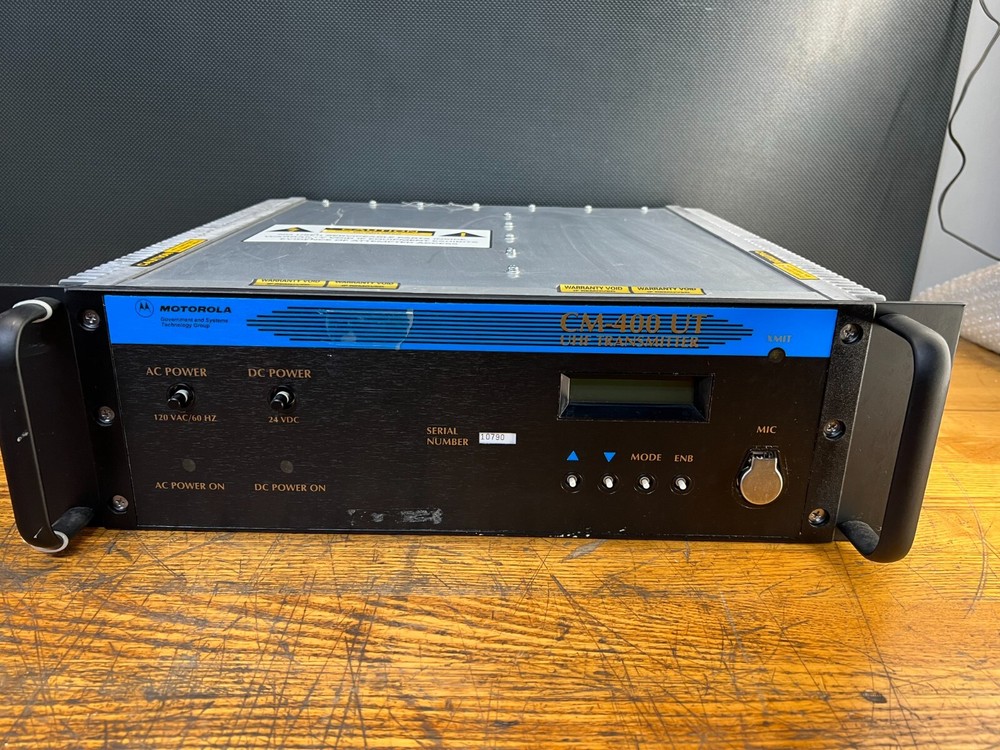 Motorola CM-400UT UHF Transmitter, Air Band