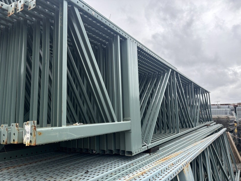 Interlake Interack30 44" x 23' Pallet Rack Upright U Frame Punch Racking