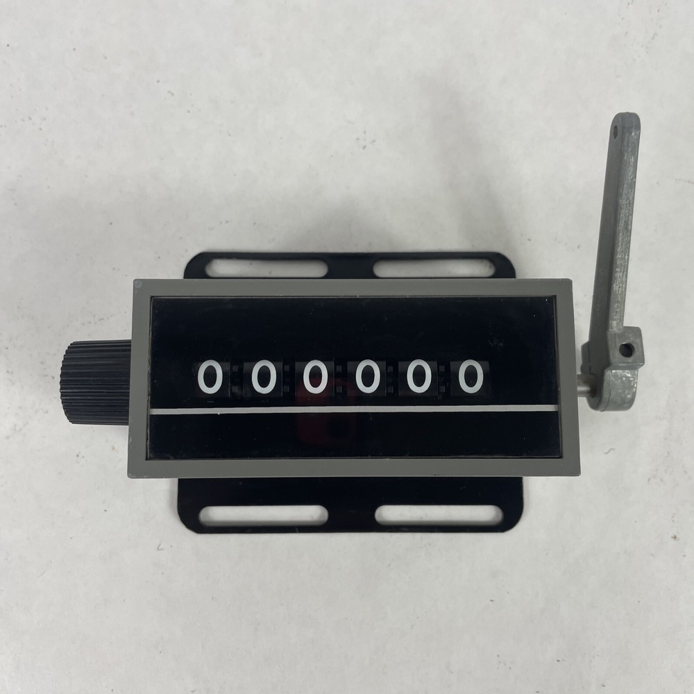 Redington 6-Digit Display Mechanical Wheel Counter 5-2936