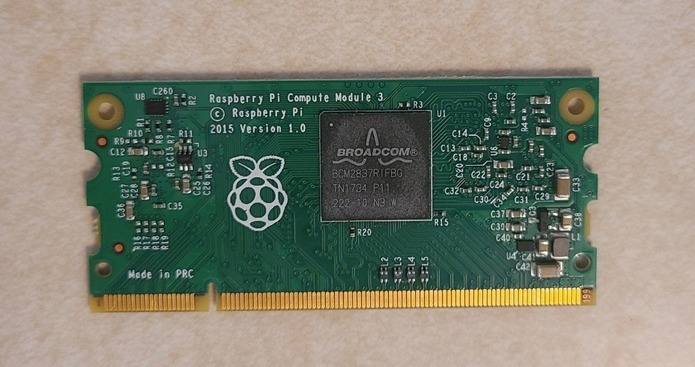 Raspberry Pi CM3 Compute Module 1GB Ram 4GB EMMC Storage
